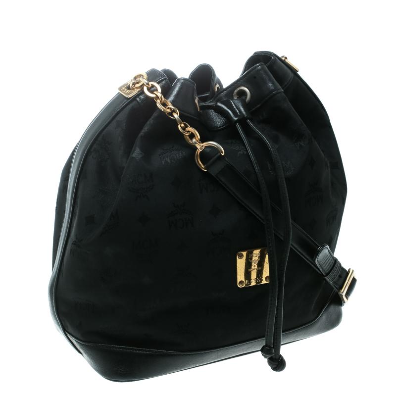 mcm bucket bag