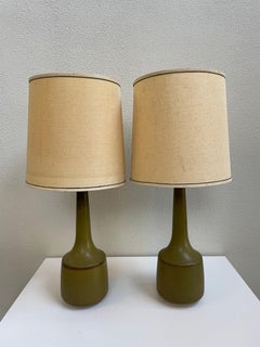 MCM Bostlund Ceramic Table Lamps