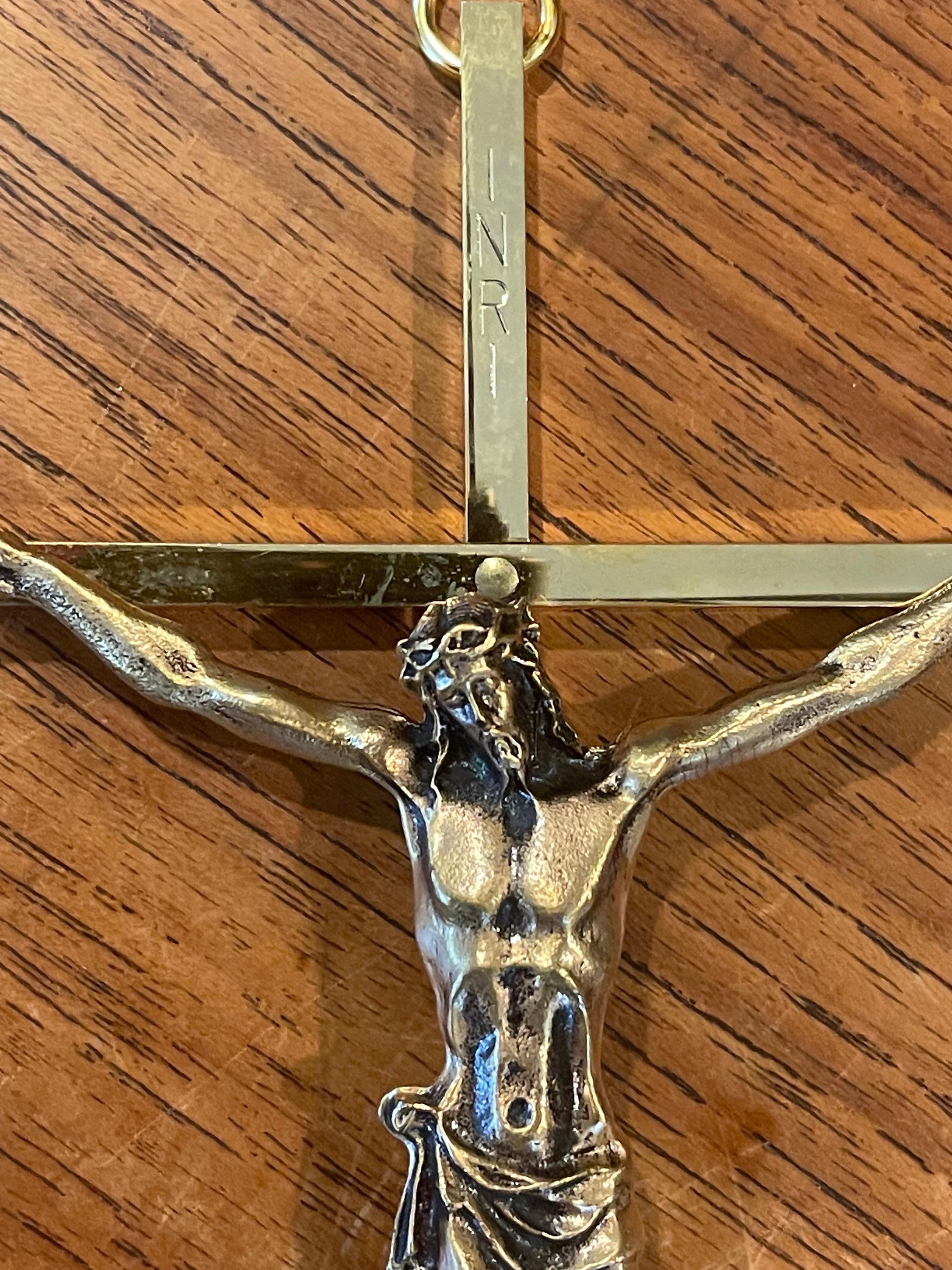 American MCM Brass Crucifix / Cross