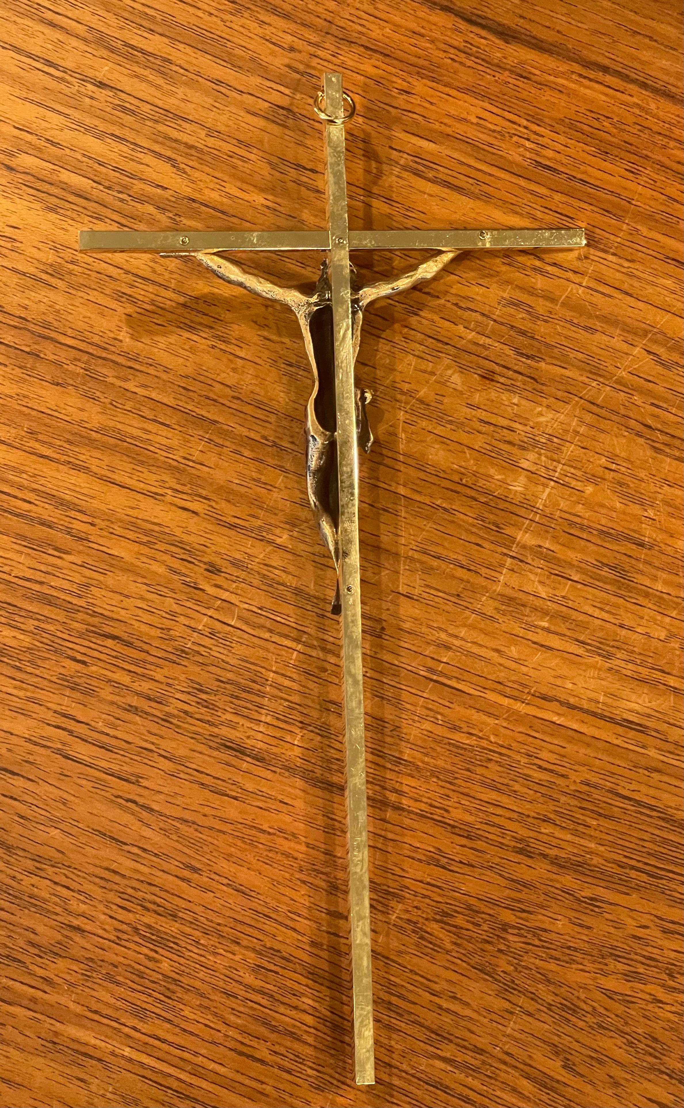 MCM Brass Crucifix / Cross In Good Condition In San Diego, CA