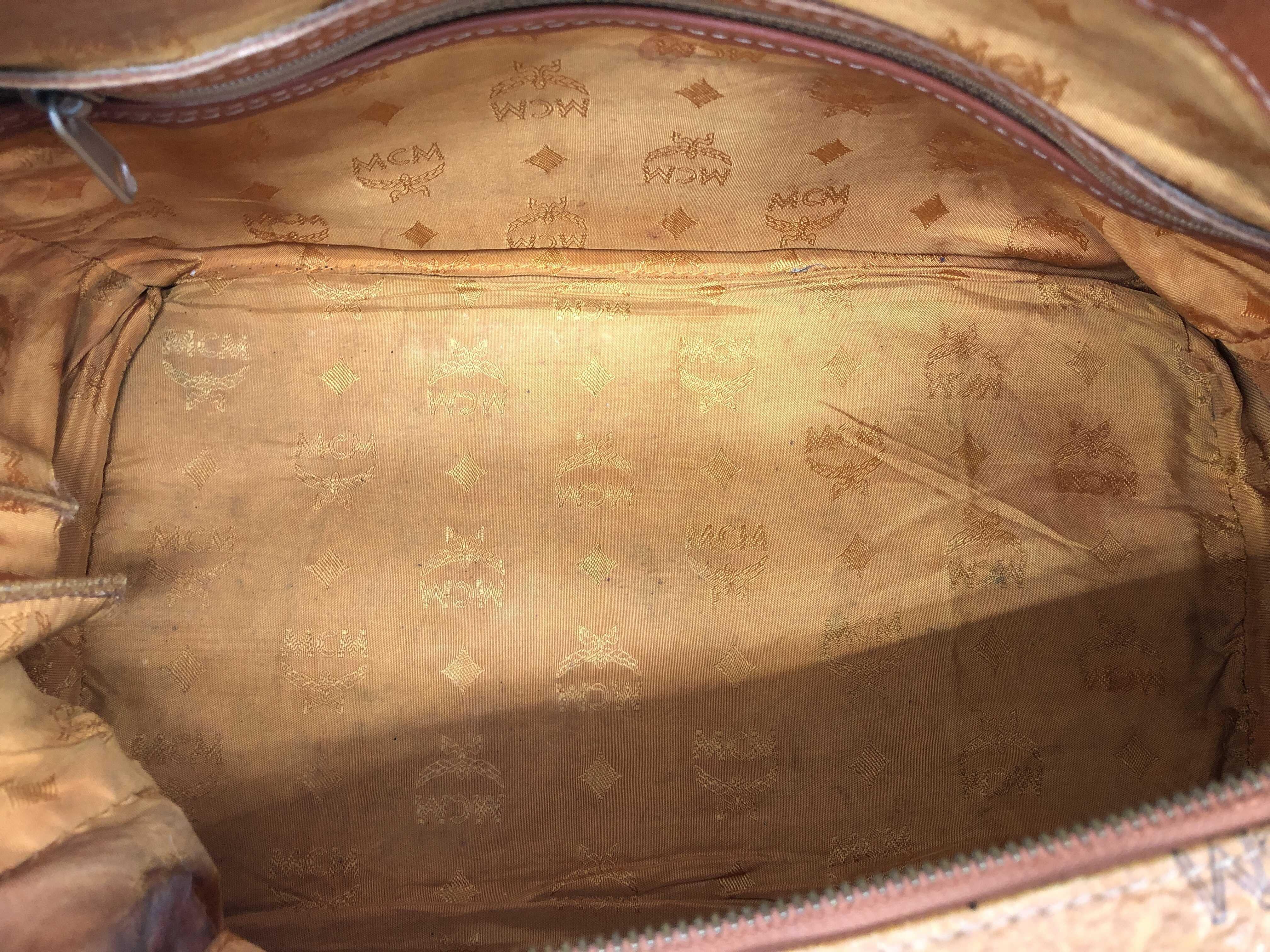 STEAMER BAG 26 IN BROWN MONOGRAM MACASSAR CANVAS