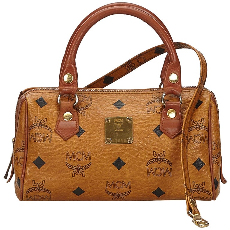 Mcm Boston Bag Mini IUCN Water