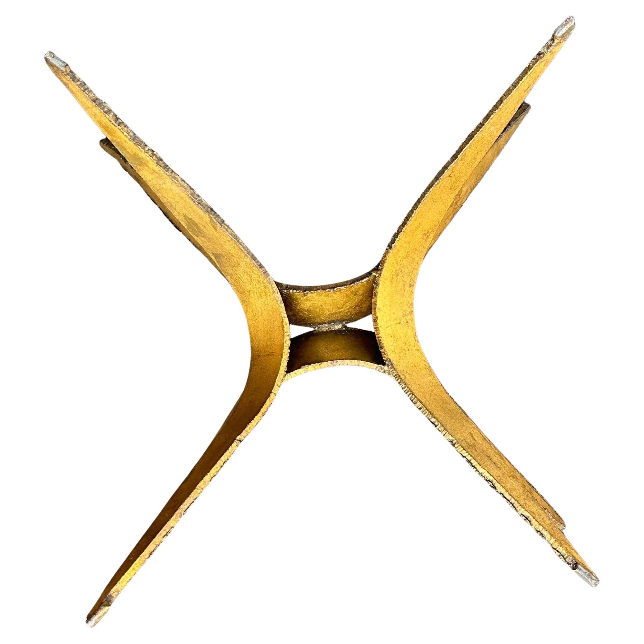 MCM Brutalist Torch Cut Steel Coffee Table in the Style of Silas Seandel In Good Condition In San Diego, CA