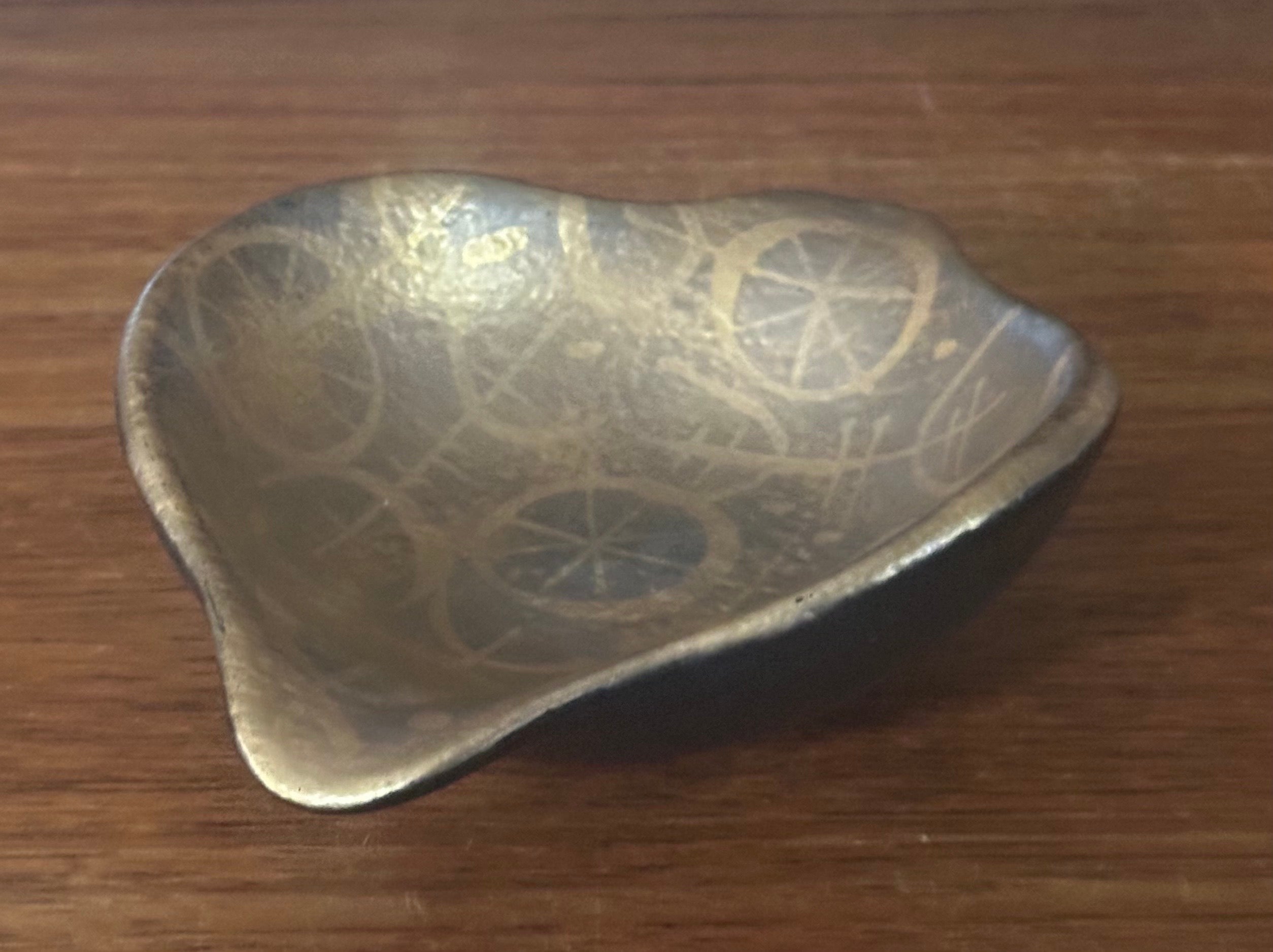 Cenicero MCM California Pottery de Sascha Brastoff Glaseado en venta