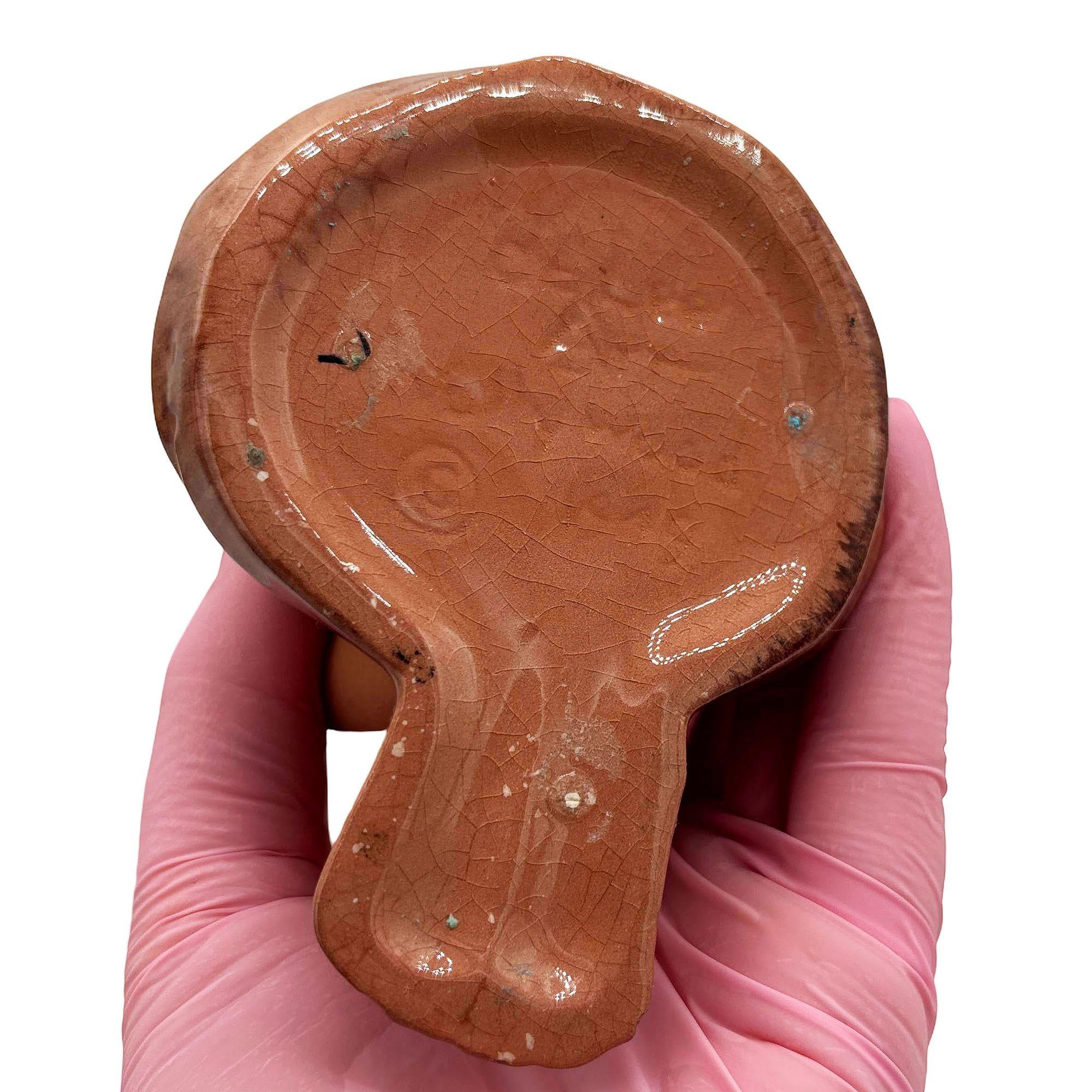 MCM California Pottery Hawaiianisches Hula Leilani Girl Pflanzgefäß-Set von Delee (Mitte des 20. Jahrhunderts) im Angebot