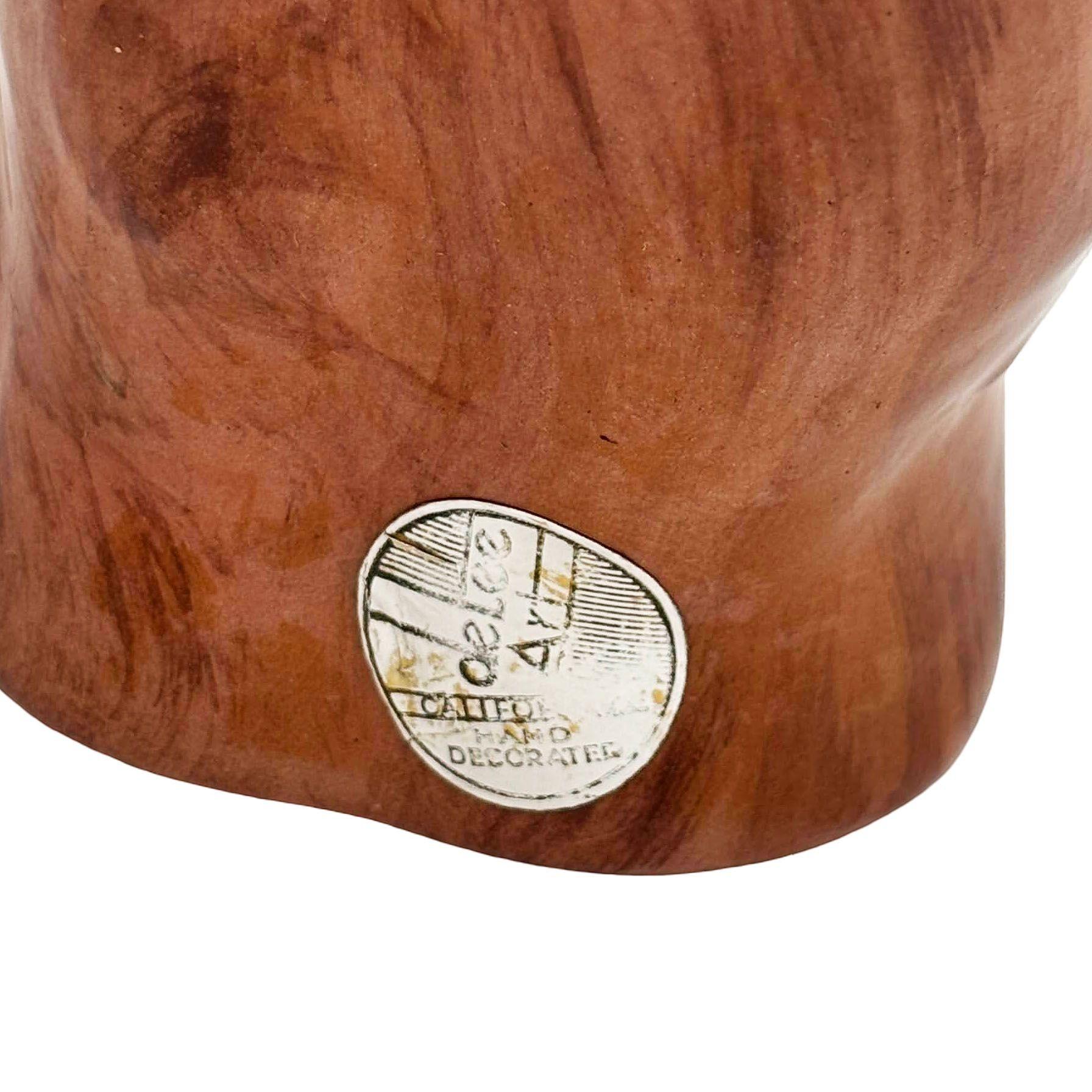 Ceramica Set di fioriere in ceramica MCM California Pottery Hawaiian Hula Leilani & Maui di Delee