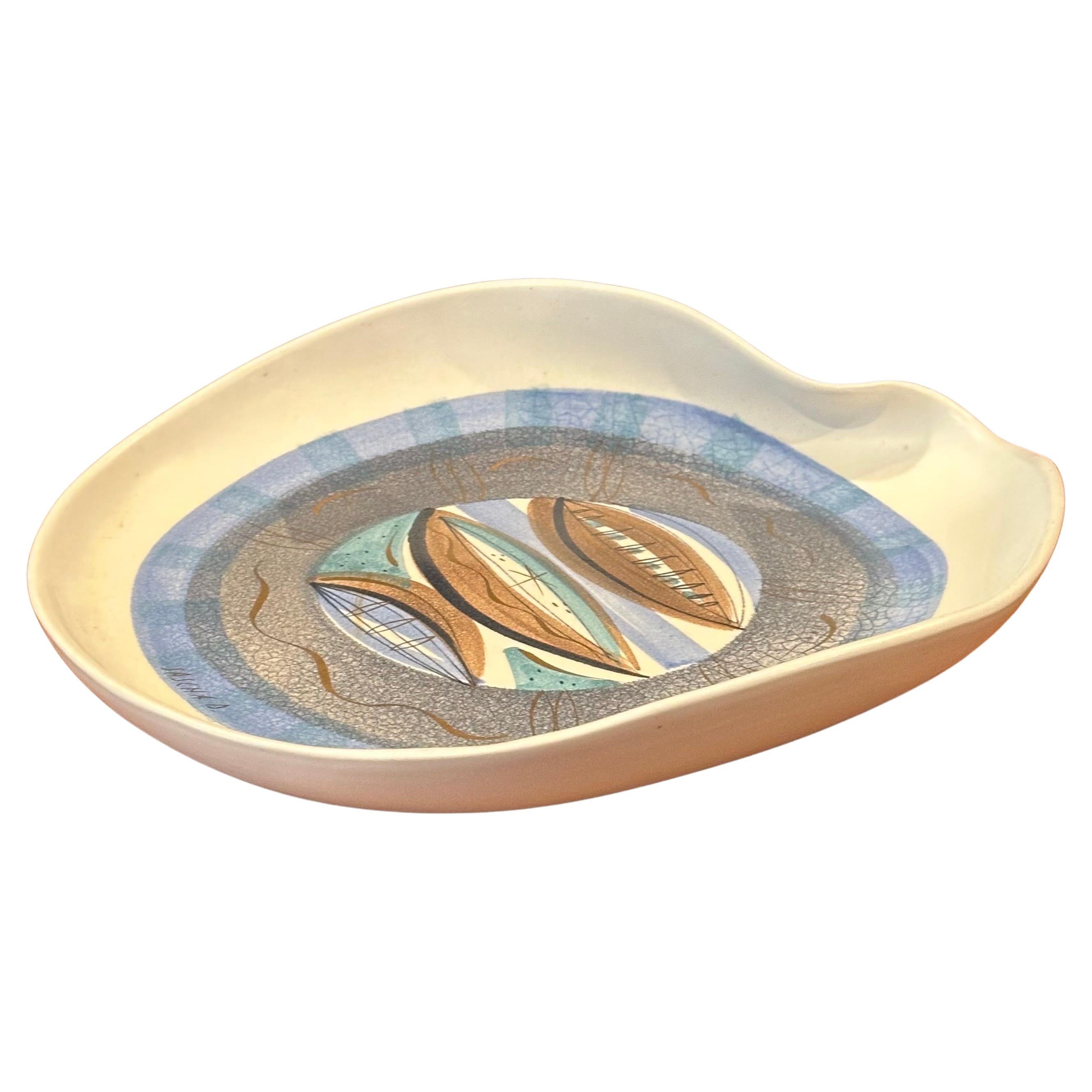 Cuenco bajo MCM California Pottery de Sascha Brastoff en venta 4