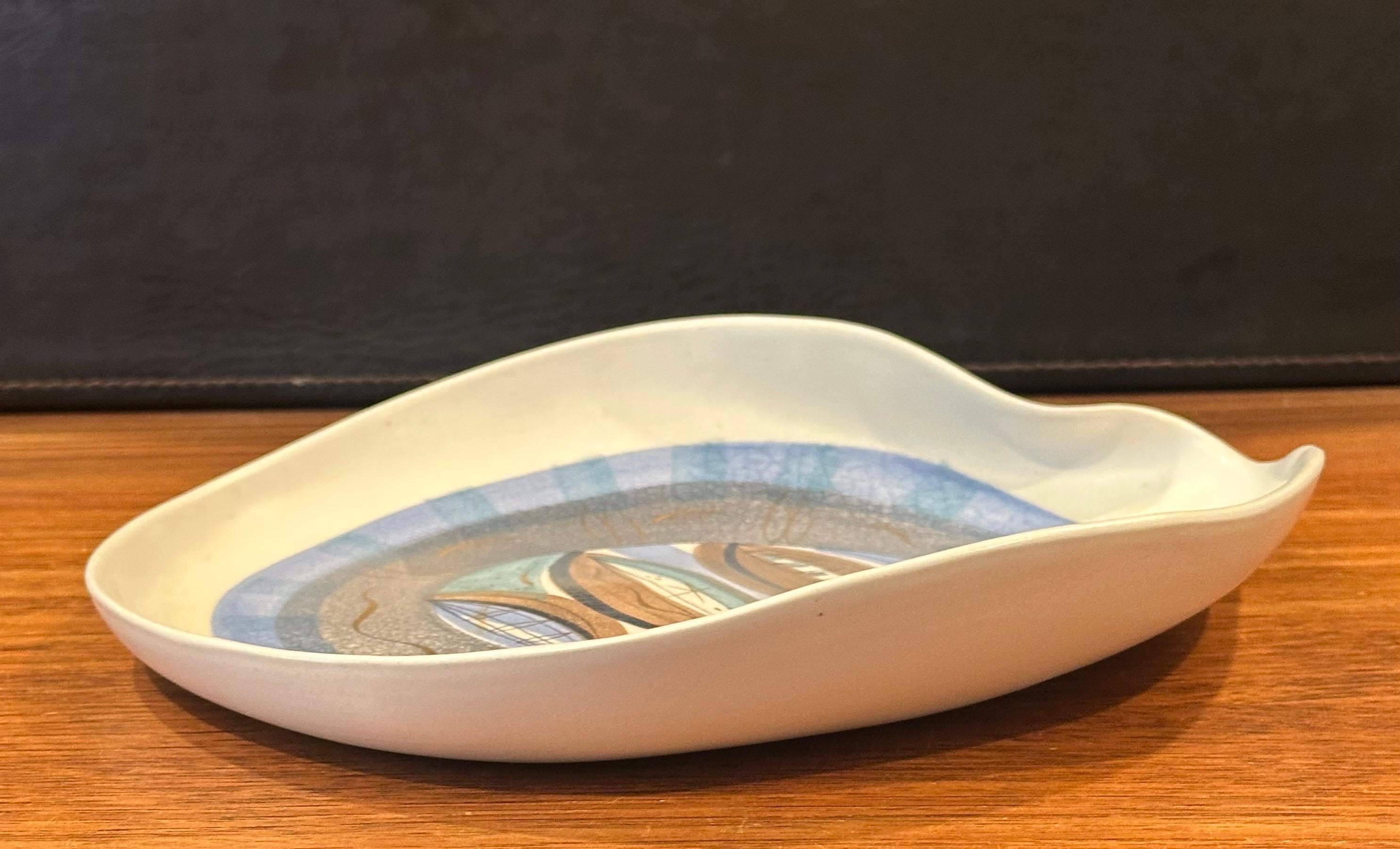 Cuenco bajo MCM California Pottery de Sascha Brastoff en Bueno estado para la venta en San Diego, CA