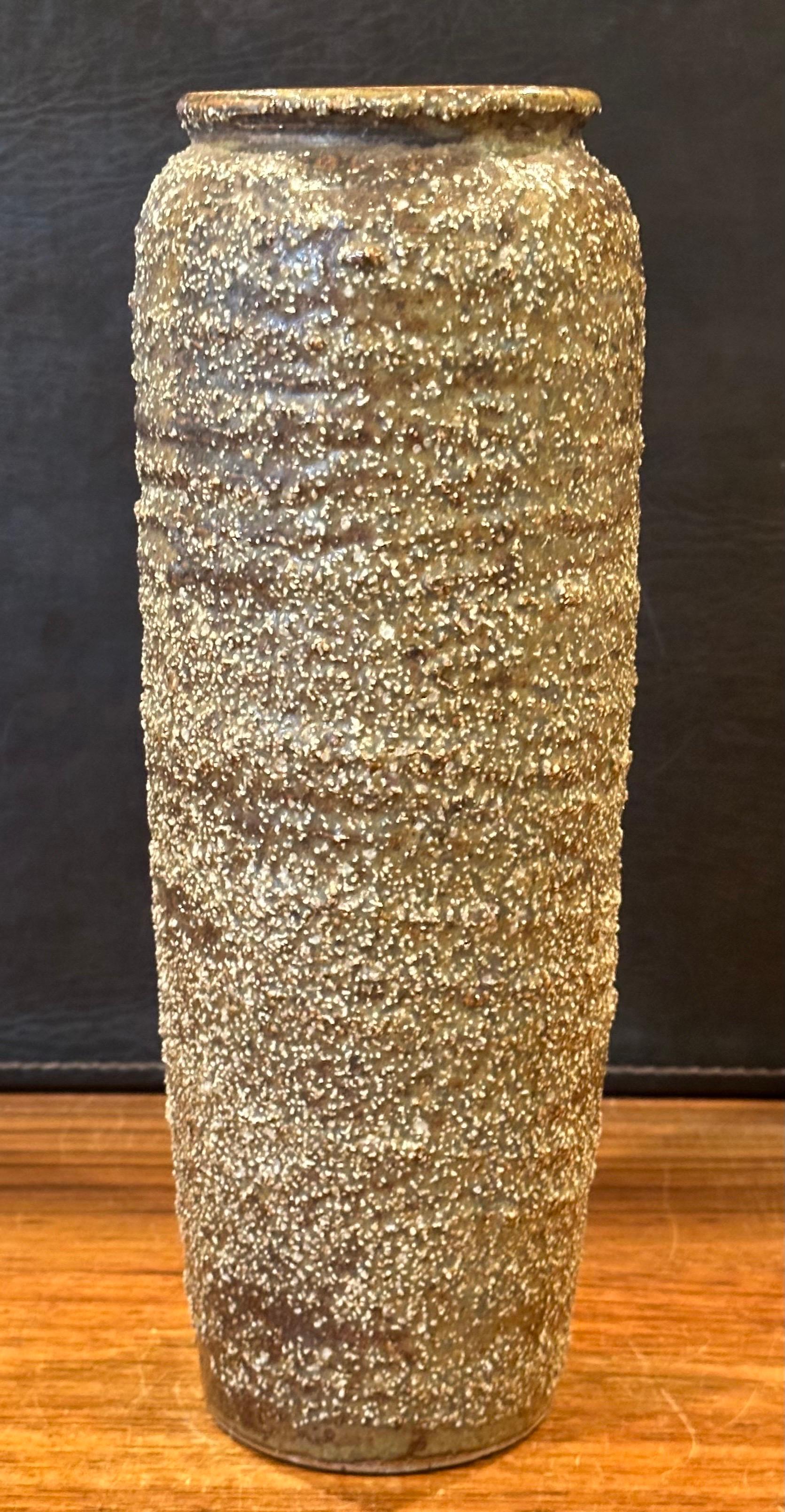 Vaso in gres di Studio Pottery della California A In condizioni buone in vendita a San Diego, CA