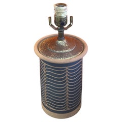 MCM California Studio Pottery Table Lamp by Larry and Terry Brown