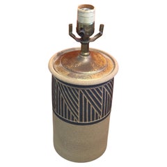 MCM California Studio Pottery Table Lamp by Larry and Terry Brown