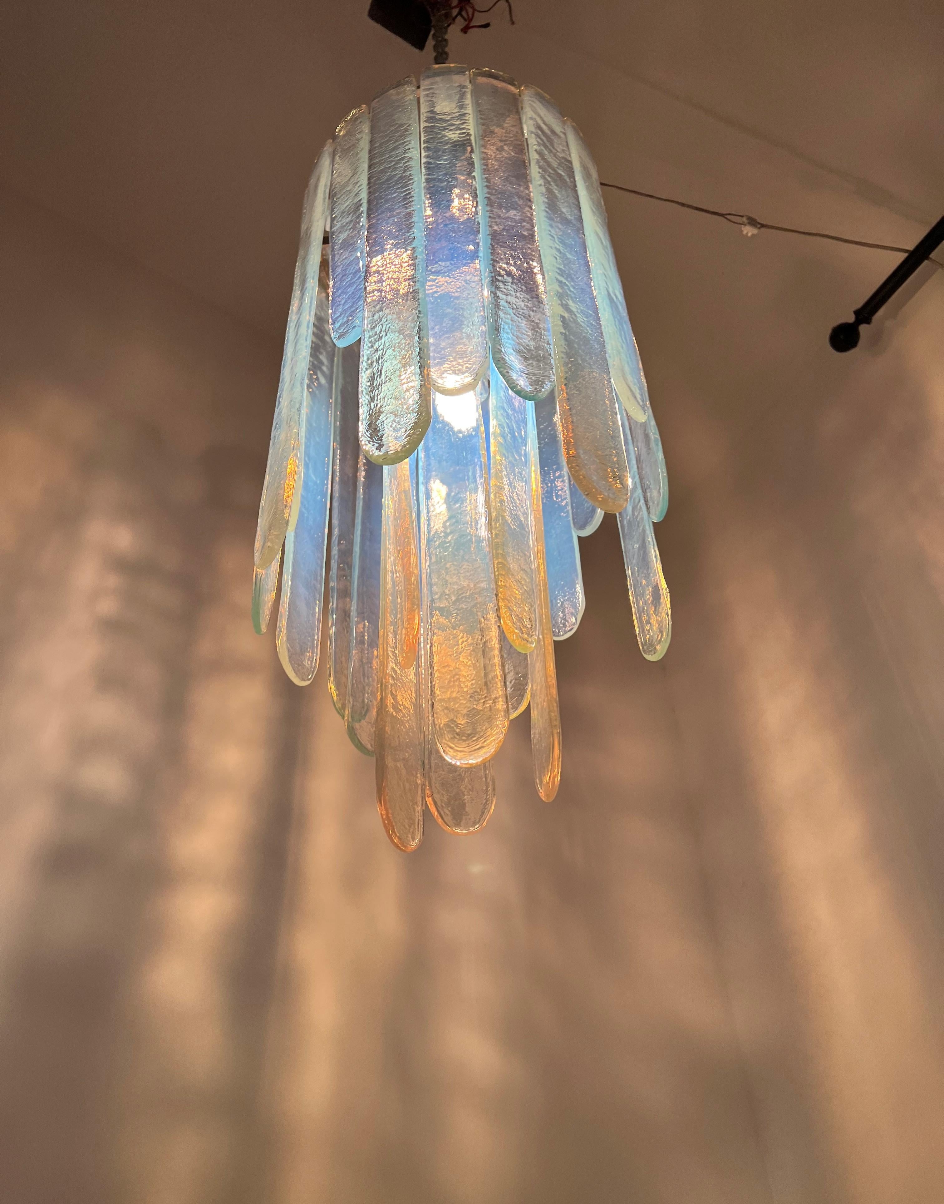 Vetro soffiato Lampadario Mcm 