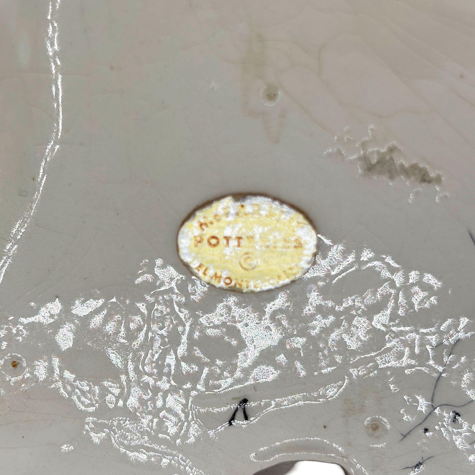 Ceramica Set di sculture da parete MCM in ceramica con pesce angelo e cavalluccio marino, 3 pezzi, di Freeman Mcfarlin in vendita