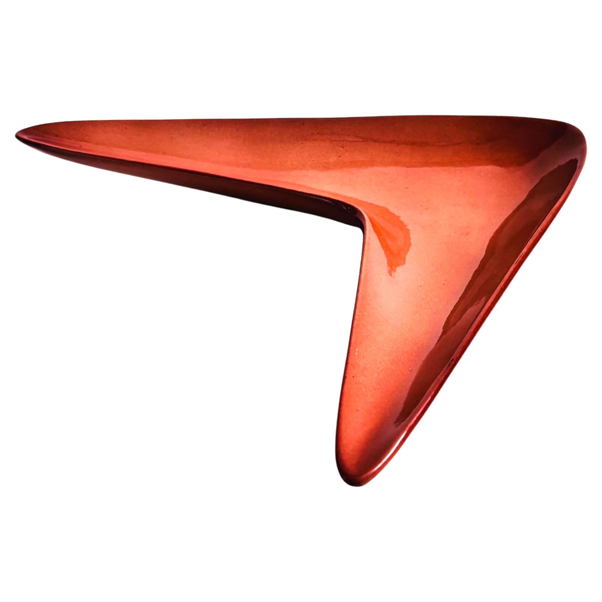 MCM Ceramic Boomerang Tray For Sale