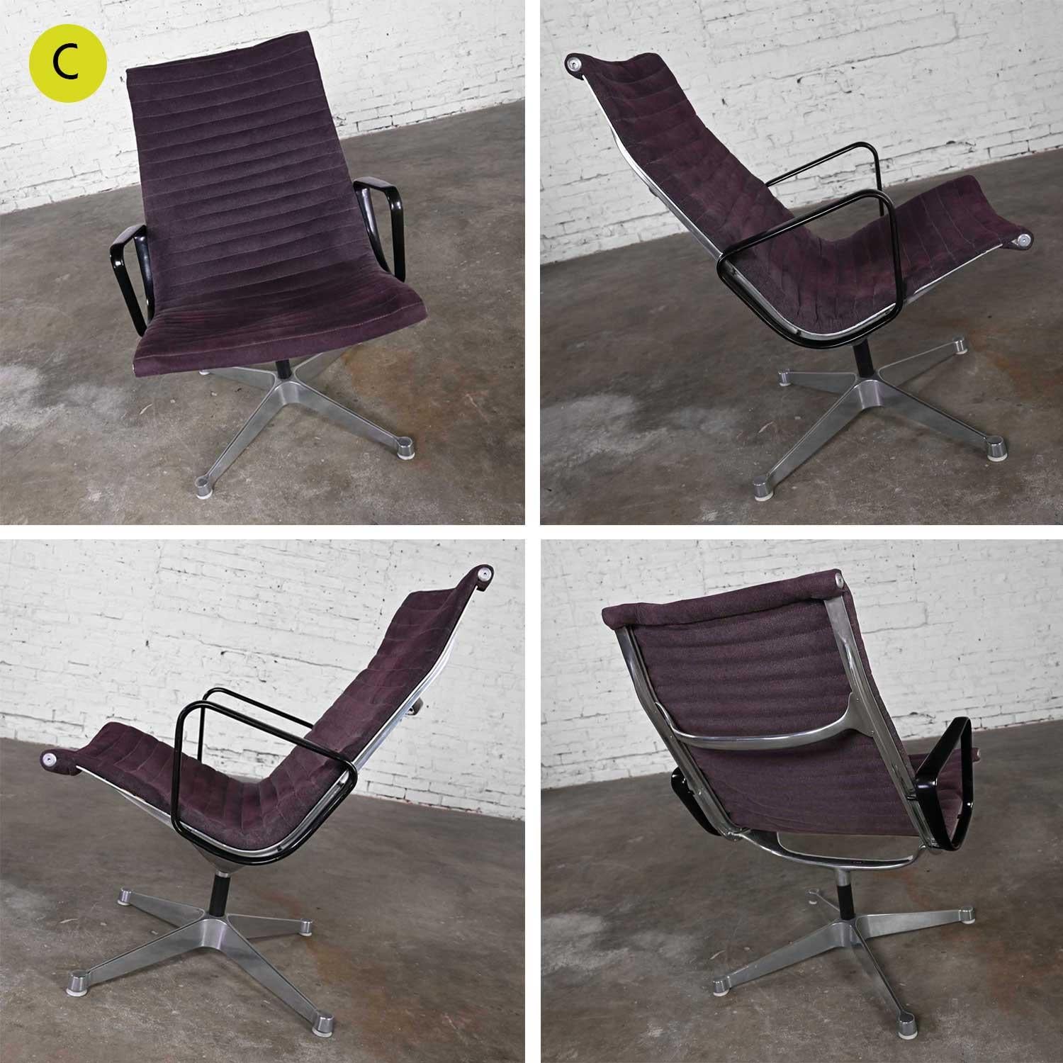 MCM Charles & Ray Eames für Herman Miller Aluminiumgruppe-Stuhl mit hoher Rückenlehne im Angebot 4