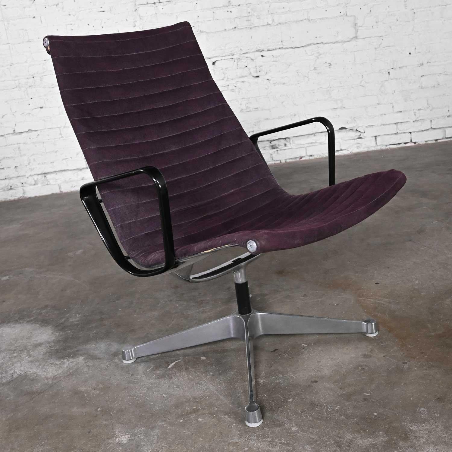 Chaise à haut dossier en aluminium Charles & Ray Eames pour Herman Miller Aluminum Group en vente 6