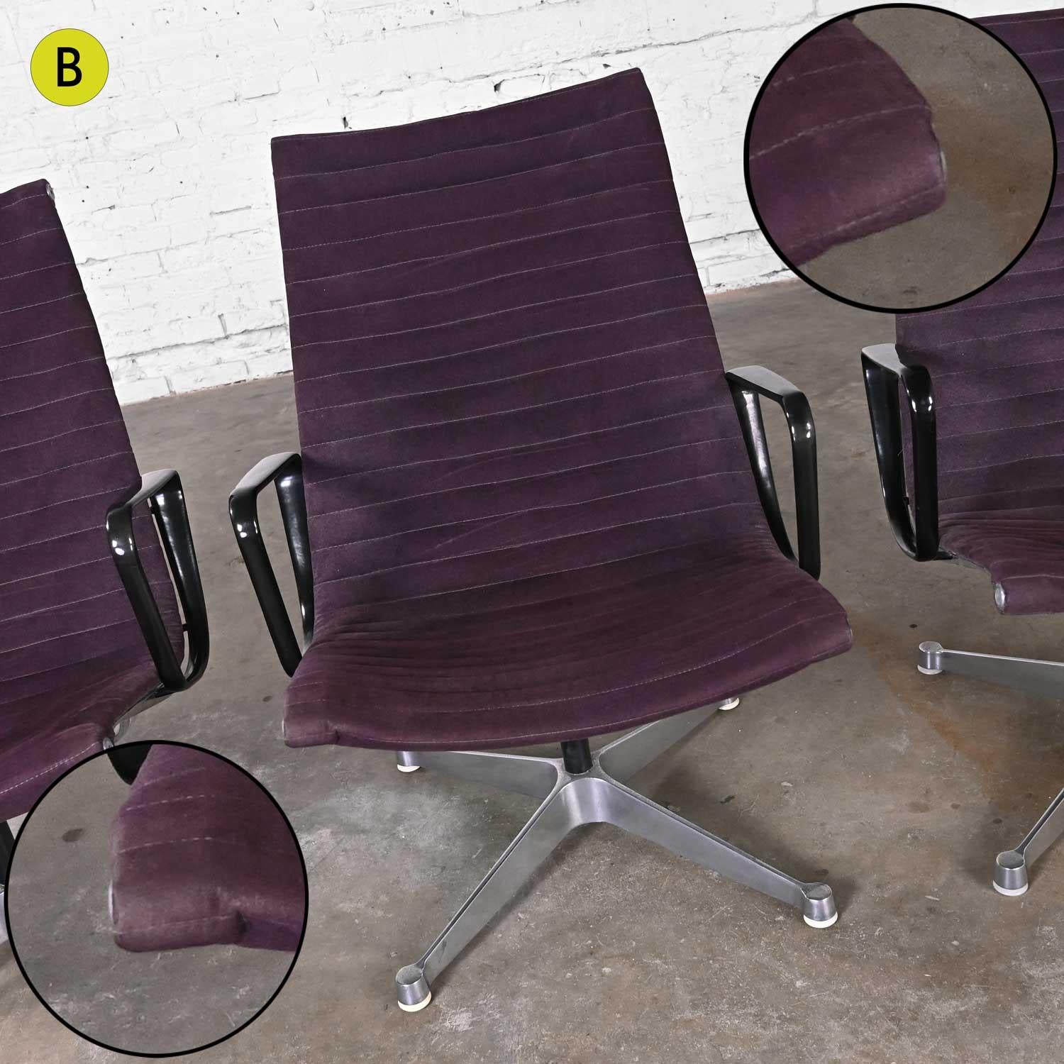 20th Century MCM Charles & Ray Eames for Herman Miller Aluminum Group High Back Chair For Sale