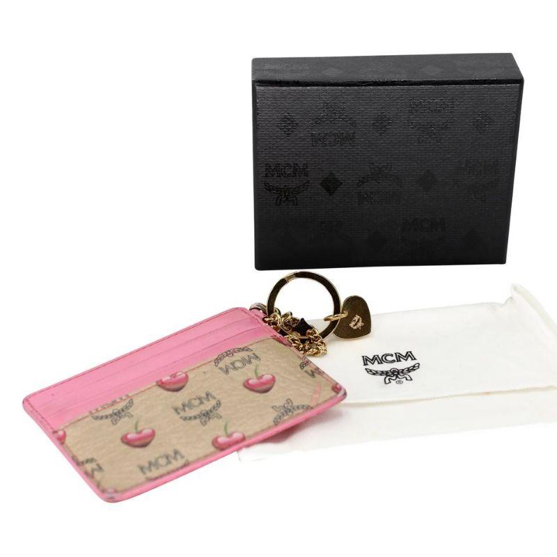 mcm coin pouch keychain