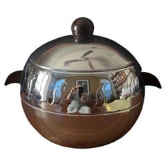 MCM Chrome "Penguin" Ice Bucket by West Bend Manufacturing