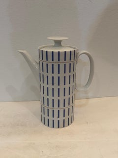 MCM Coffee Pot Pitcher Designed by Theo Baumann for Rosenthal Continental