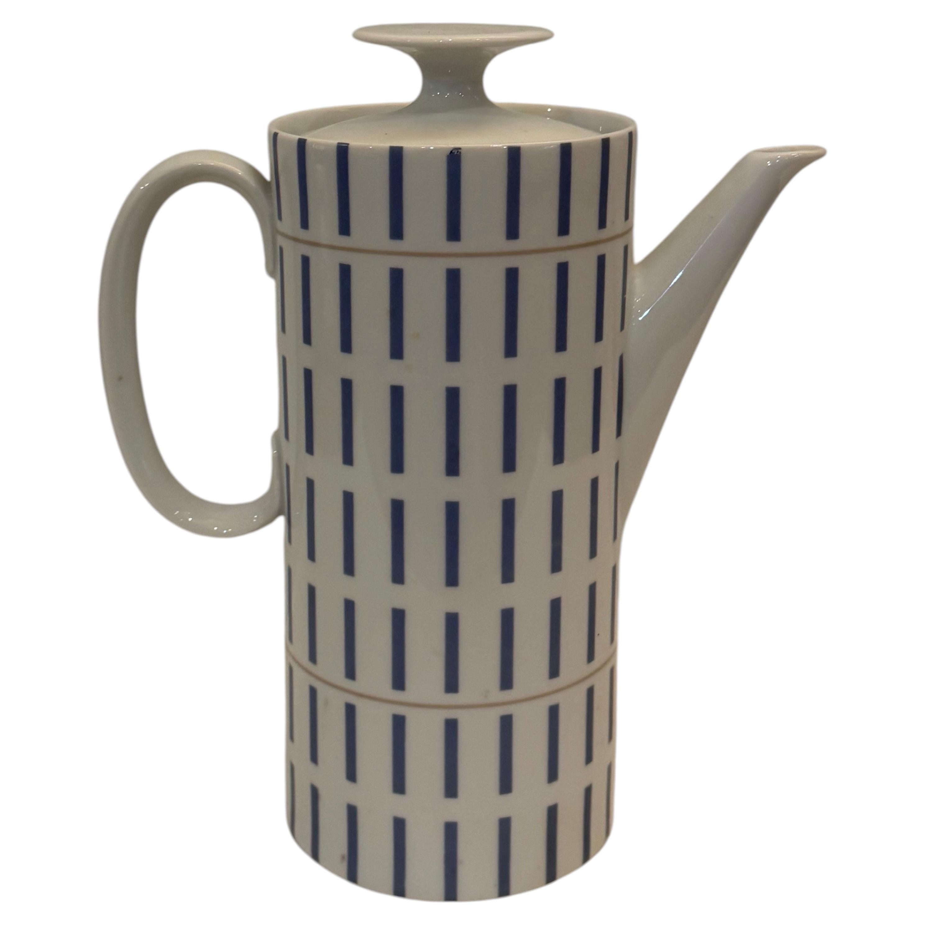 Caraffa da caffè MCM disegnata da Theo Baumann per Rosenthal Continental