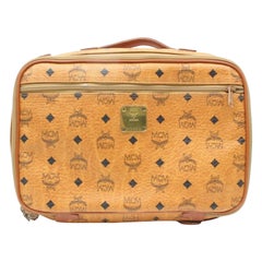 MCM Coganc Monogram Visetos 869056 Light Brown Coated Canvas Weekend/Travel Bag