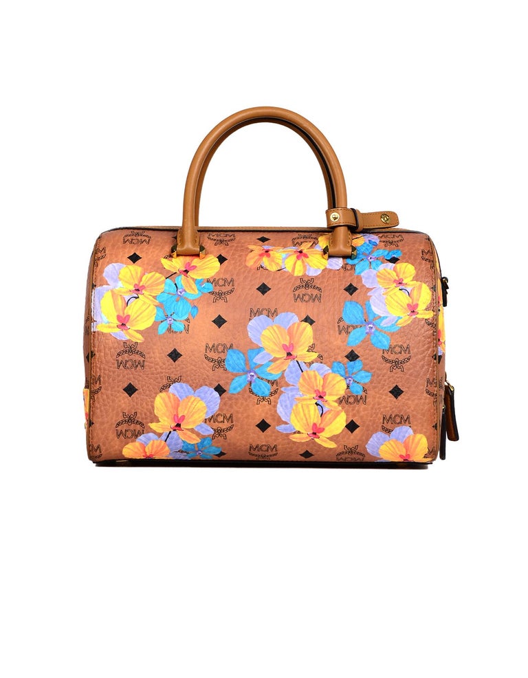 MCM Floral Bucket Bag Review 