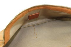 MCM Cognac Monogram Visetos Bum Bag Belt Bag Fanny Pack 927mcm41