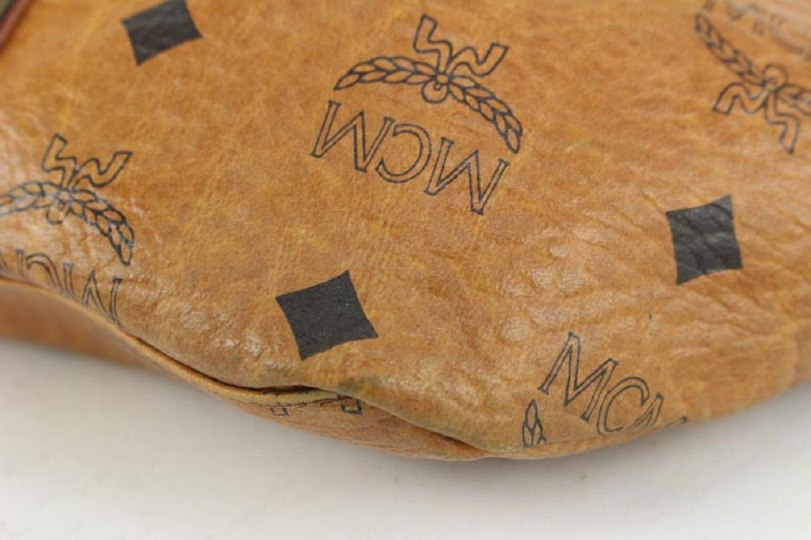 MCM Cognac Monogram Visetos Bum Bag Belt Bag Fanny Pack 927mcm41 1