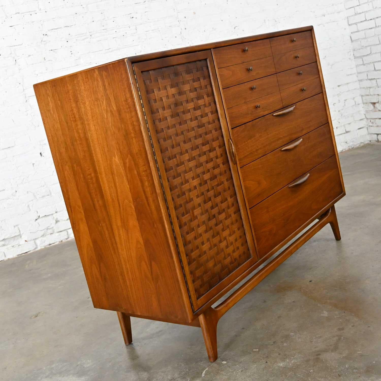 MCM Console Dresser or Chest of Drawers by Warren Church for Lane Perception 4