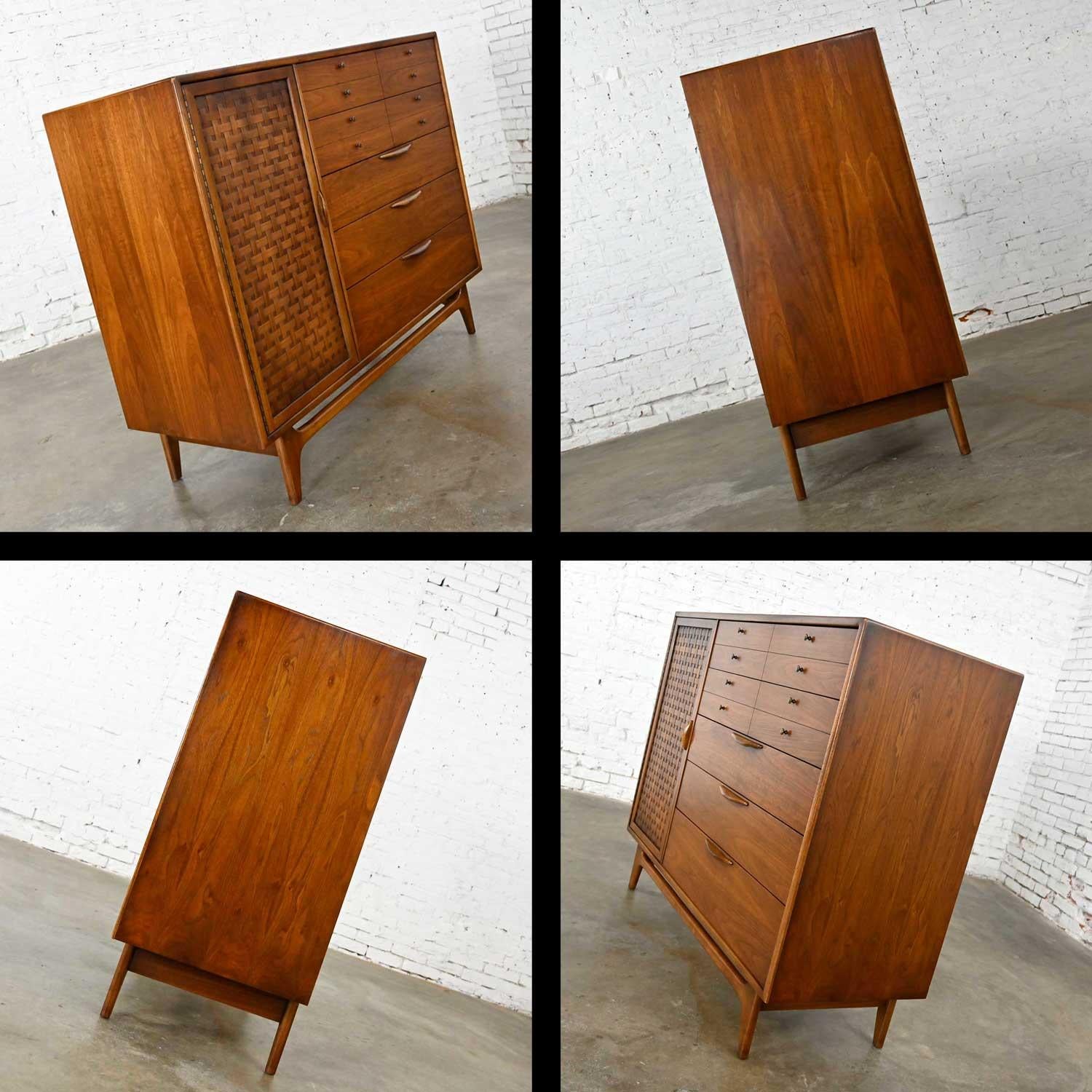 MCM Console Dresser or Chest of Drawers by Warren Church for Lane Perception 9