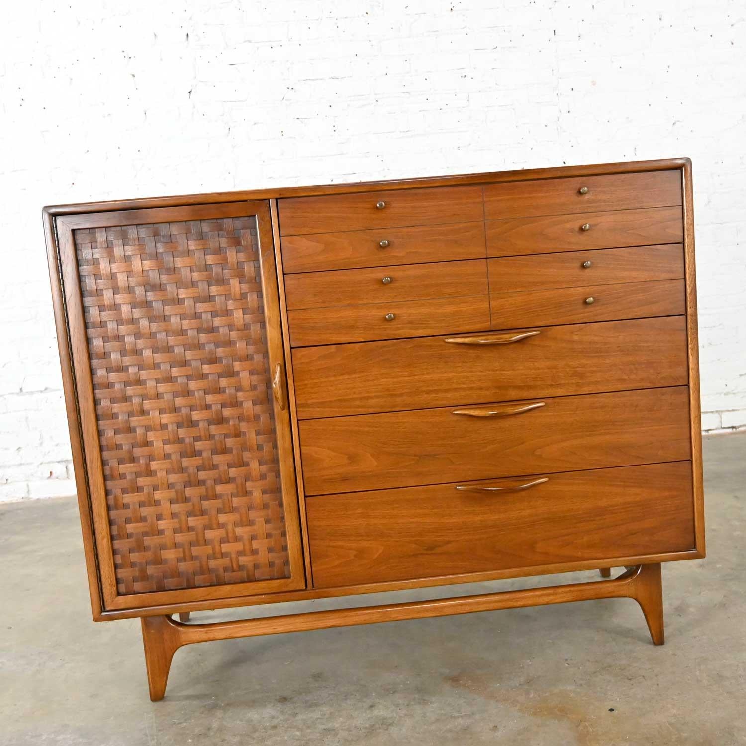 American MCM Console Dresser or Chest of Drawers by Warren Church for Lane Perception