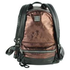 MCM Copper Tumbler Colorblock 15mcz0130 Brown Leather Backpack