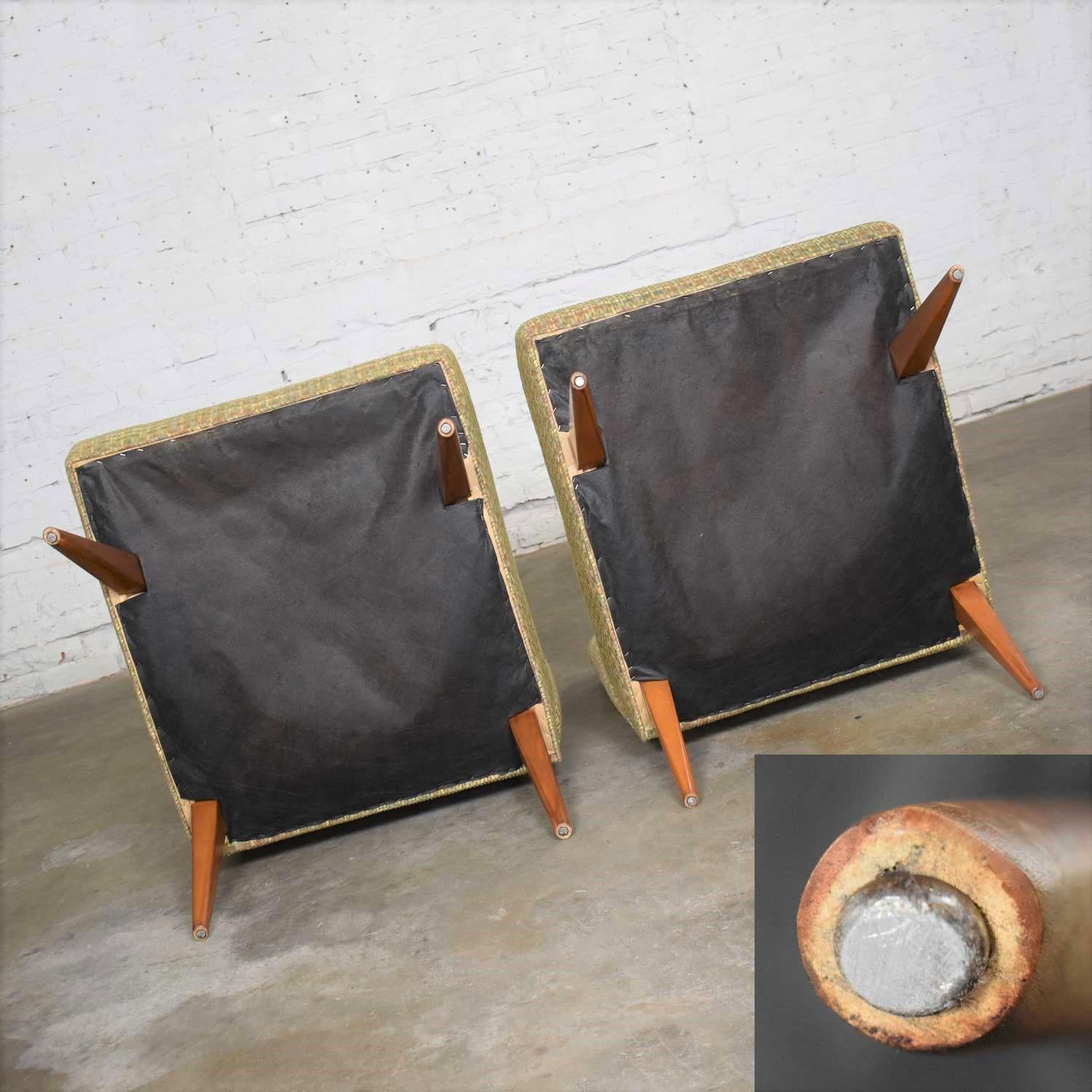 MCM Custom Craft Pair of Model 100 Planner Group Slipper Chairs by Paul McCobb 11