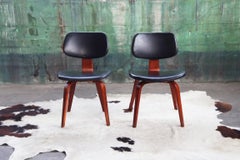 MCM Danish Bentwood Dining Chair, One Chair, 1960s (2 Available)
