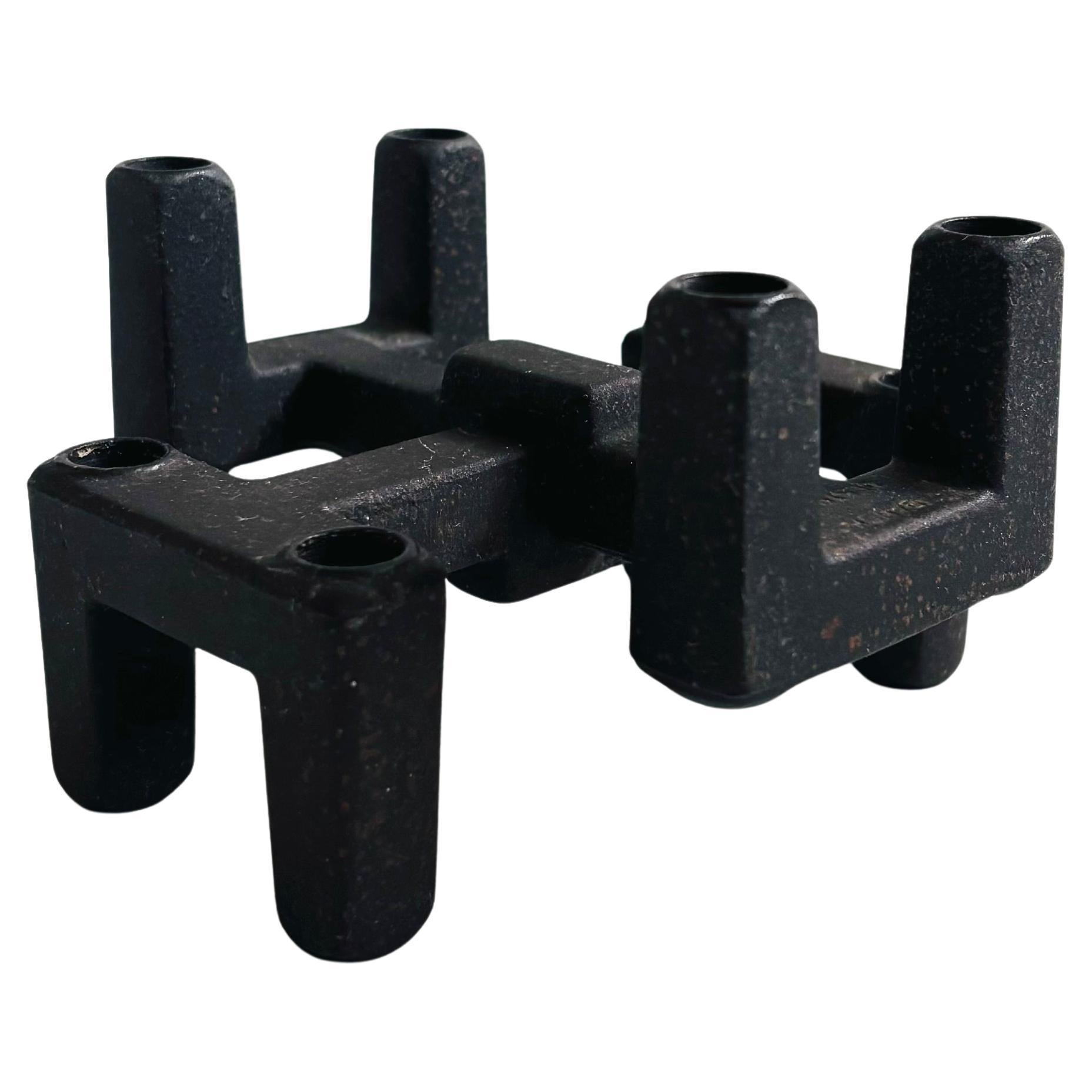 MCM Dansk Stacking Candle Holders by Jens Quistgaard - Set of 2 im Angebot