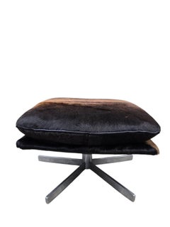 MCM De Sede Lounge Chair and Ottoman Newly Reupholstered