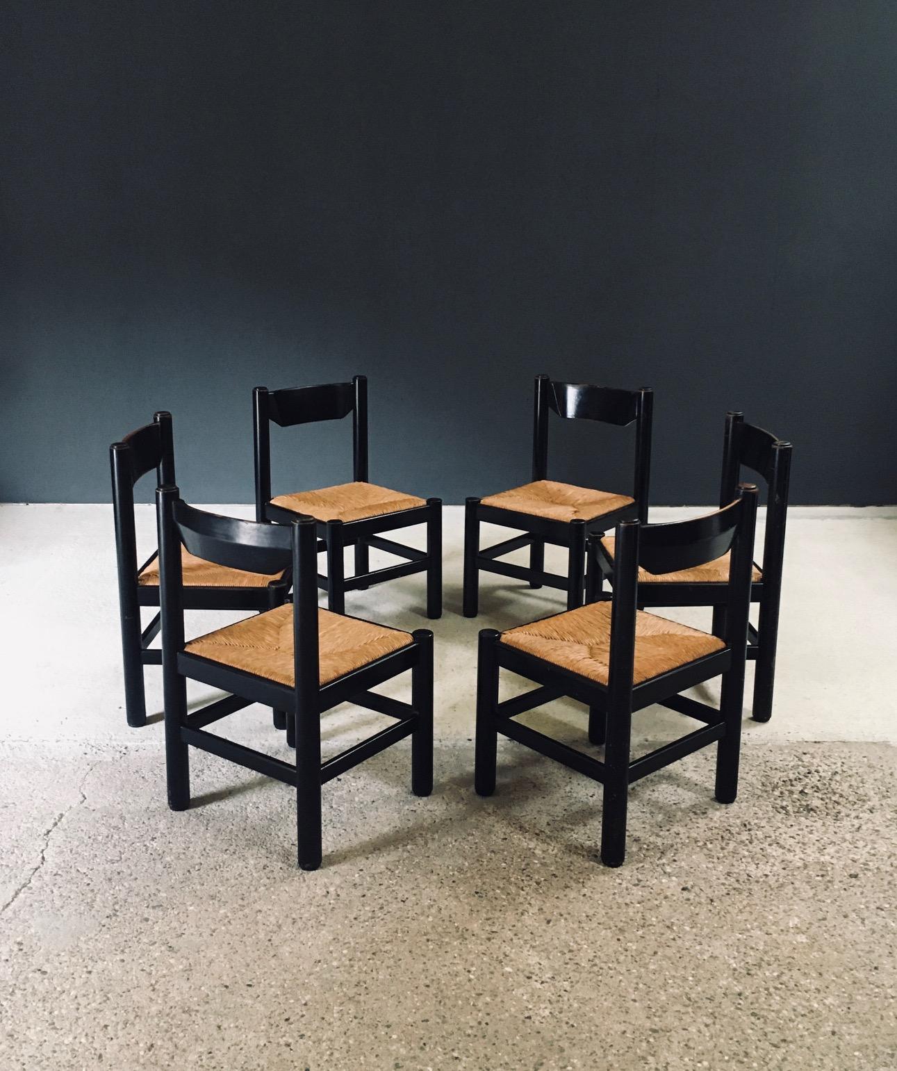 Tacheté Chaises de salle à manger de style 