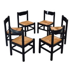 Chaises de salle à manger de style "CARIMATE" MCM Design, Italie, années 1970