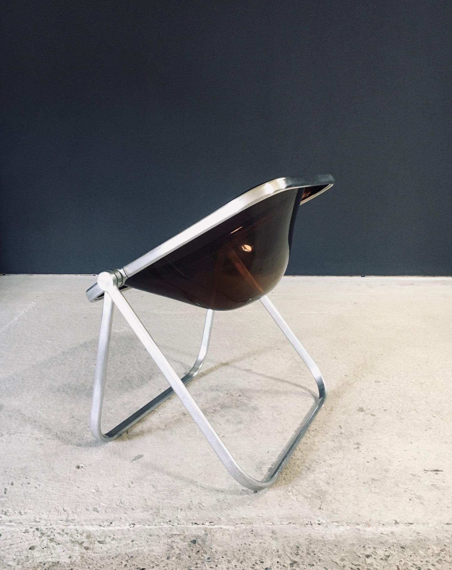 MCM Design PLONA Chair by Giancarlo Piretti for Castelli, Italy 1970's For Sale 4
