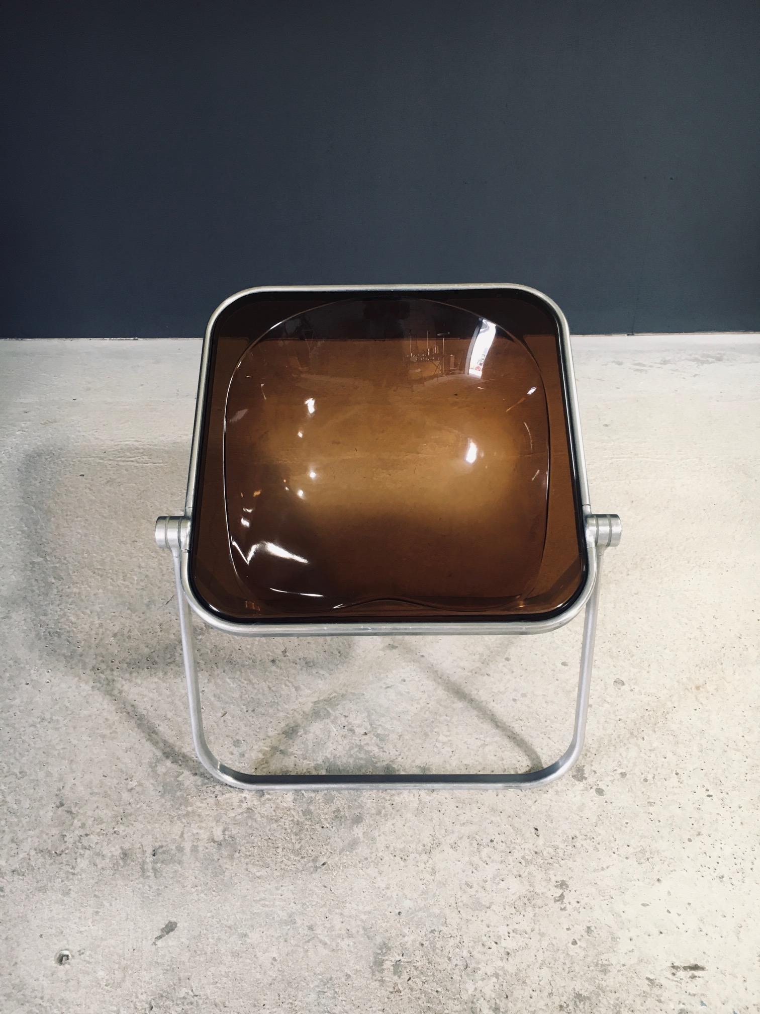 MCM Design PLONA Chair by Giancarlo Piretti for Castelli, Italy 1970's For Sale 6