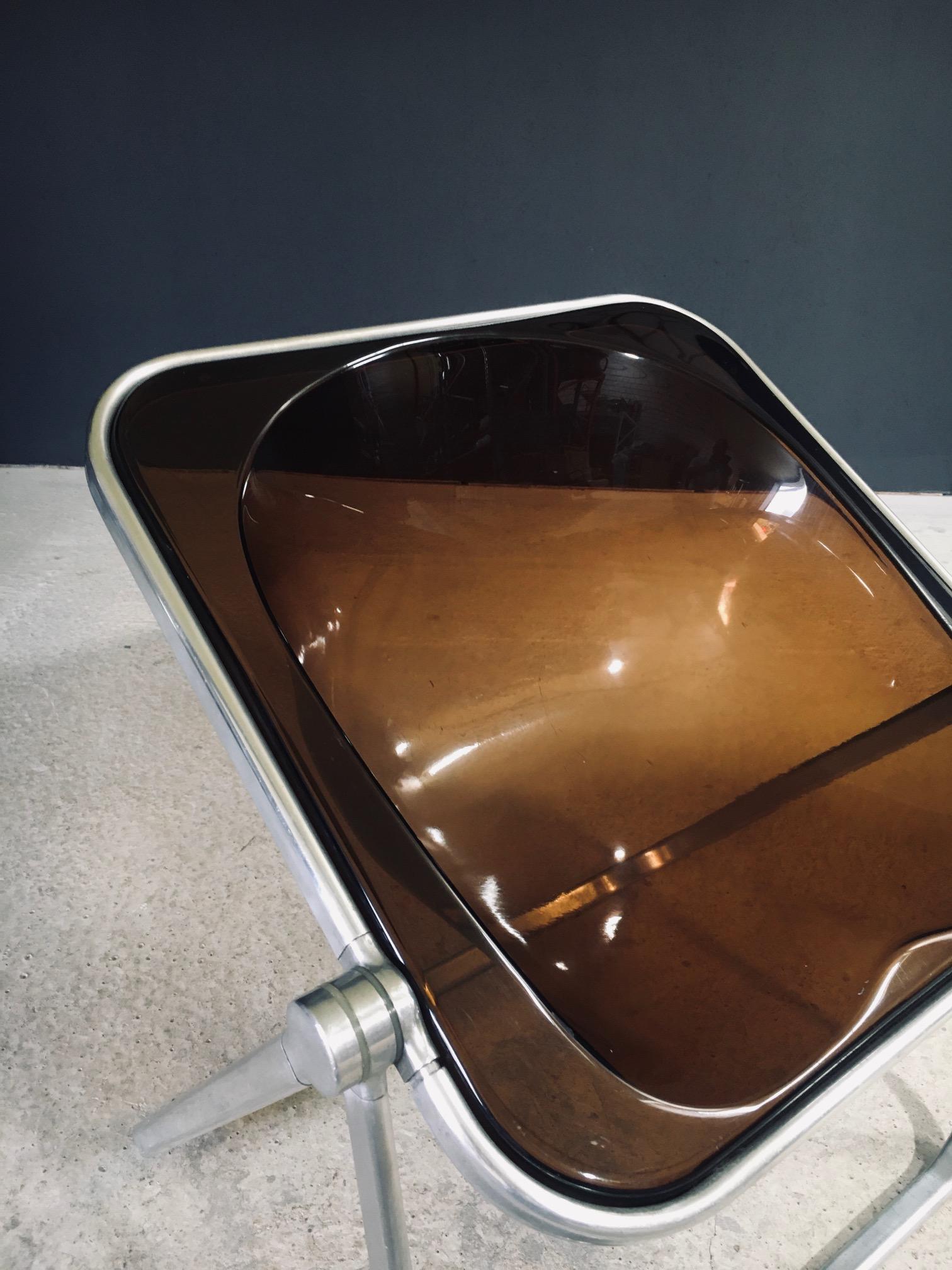 MCM Design PLONA Chair by Giancarlo Piretti for Castelli, Italy 1970's For Sale 7
