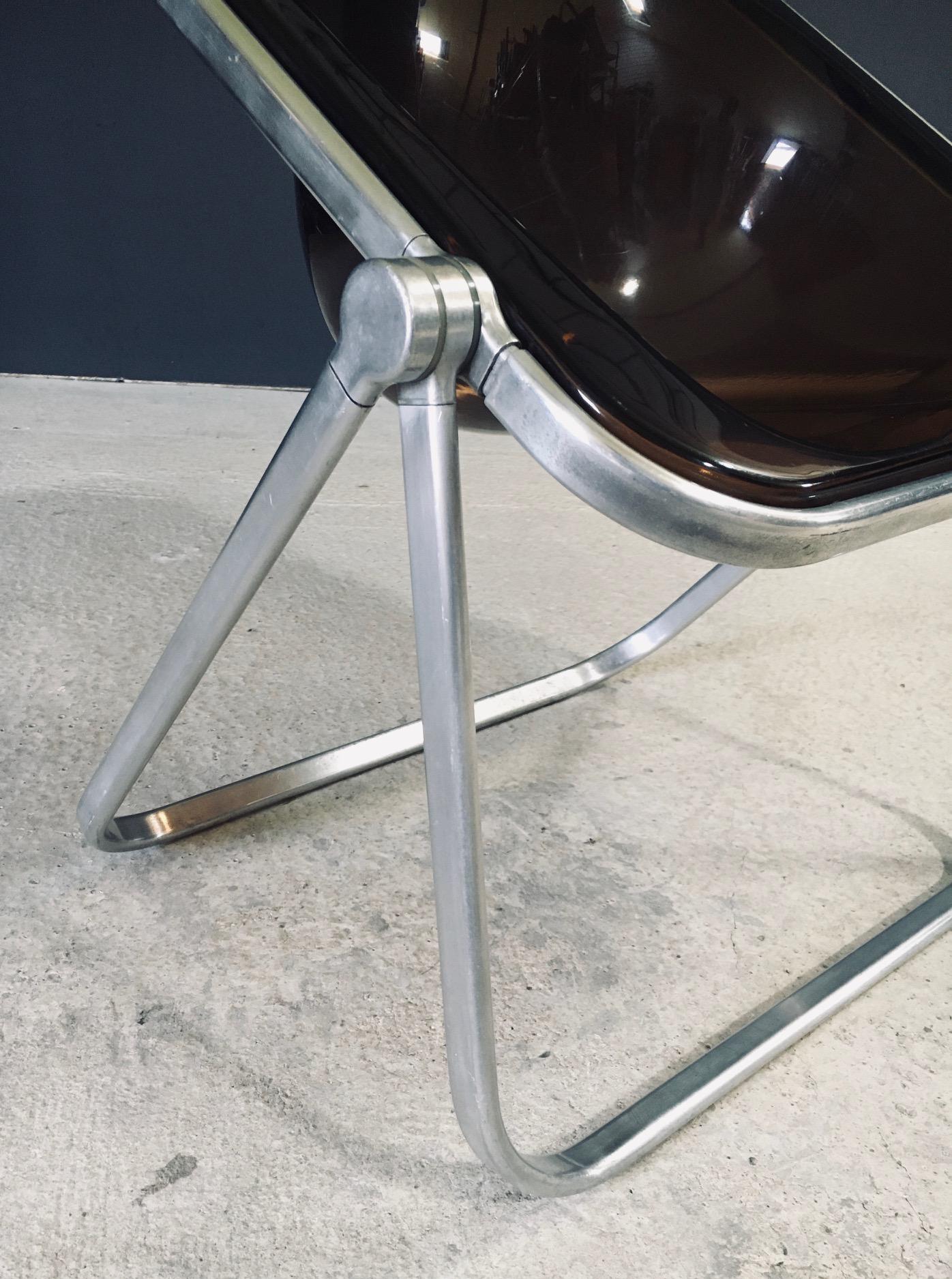 MCM Design PLONA Chair by Giancarlo Piretti for Castelli, Italy 1970's For Sale 9