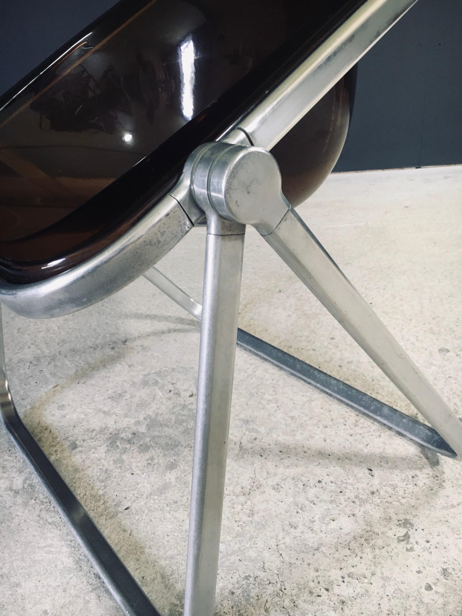 MCM Design PLONA Chair by Giancarlo Piretti for Castelli, Italy 1970's For Sale 11