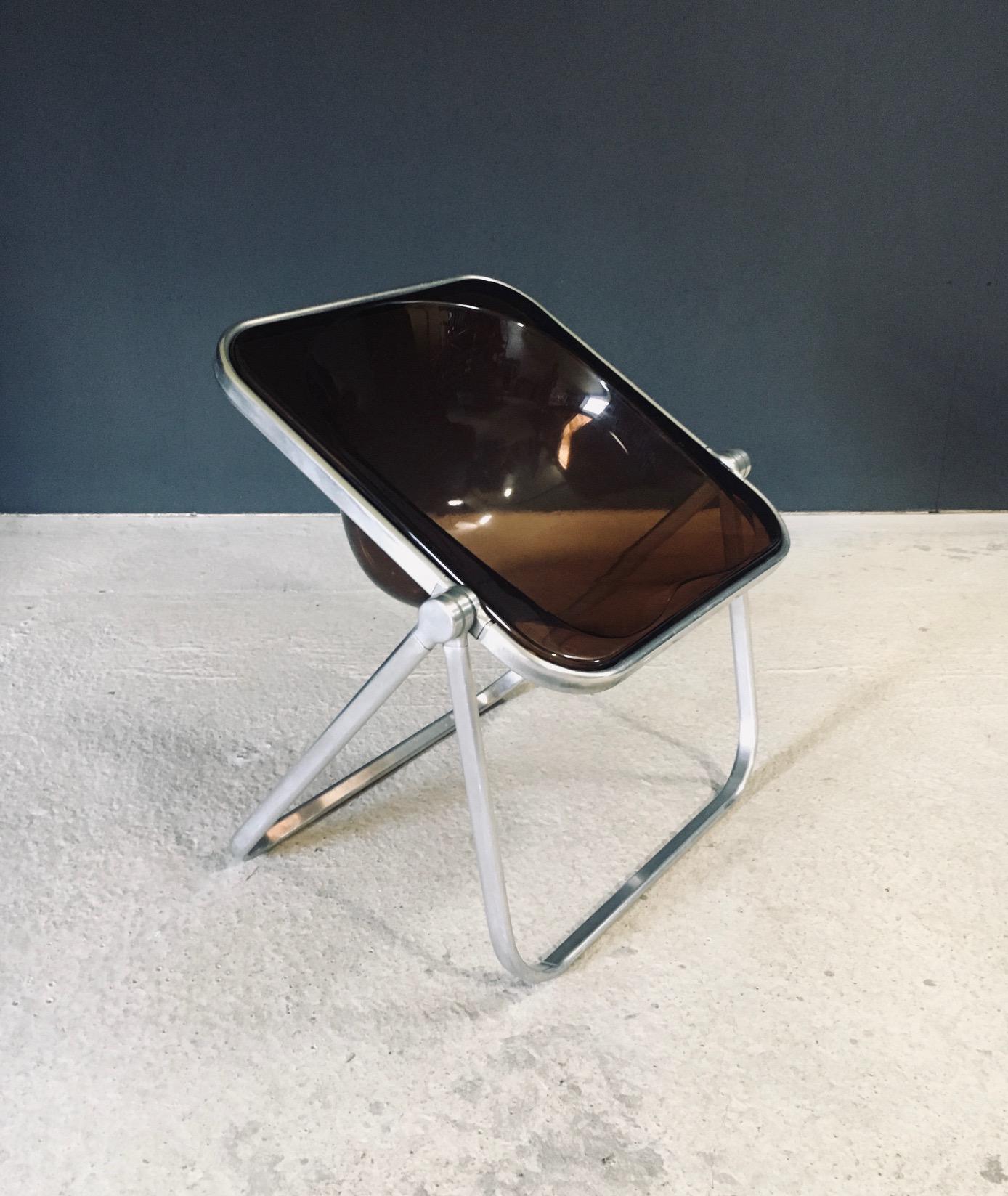 MCM Design PLONA Chair by Giancarlo Piretti for Castelli, Italy 1970's For Sale 1