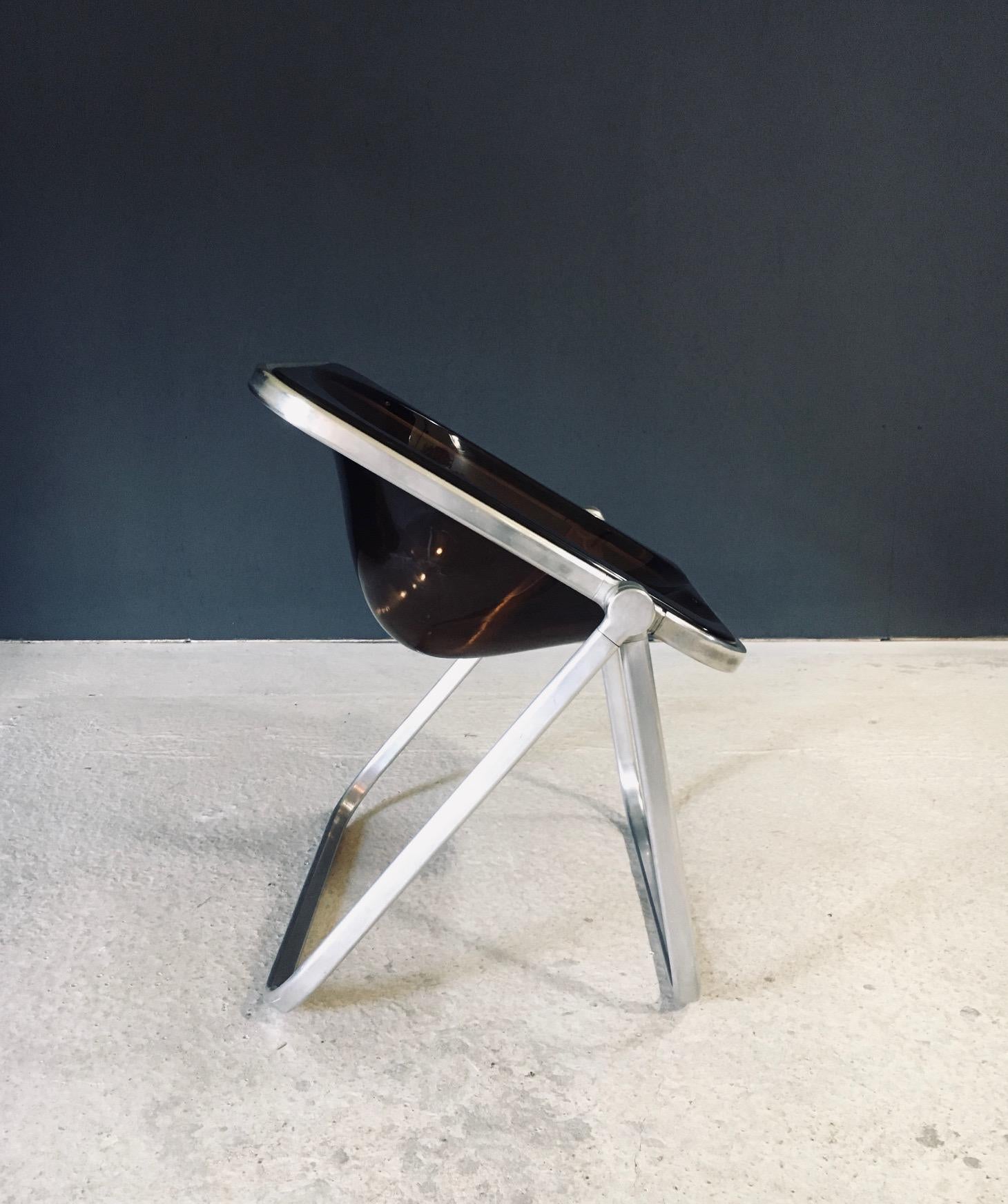 MCM Design PLONA Chair by Giancarlo Piretti for Castelli, Italy 1970's For Sale 2