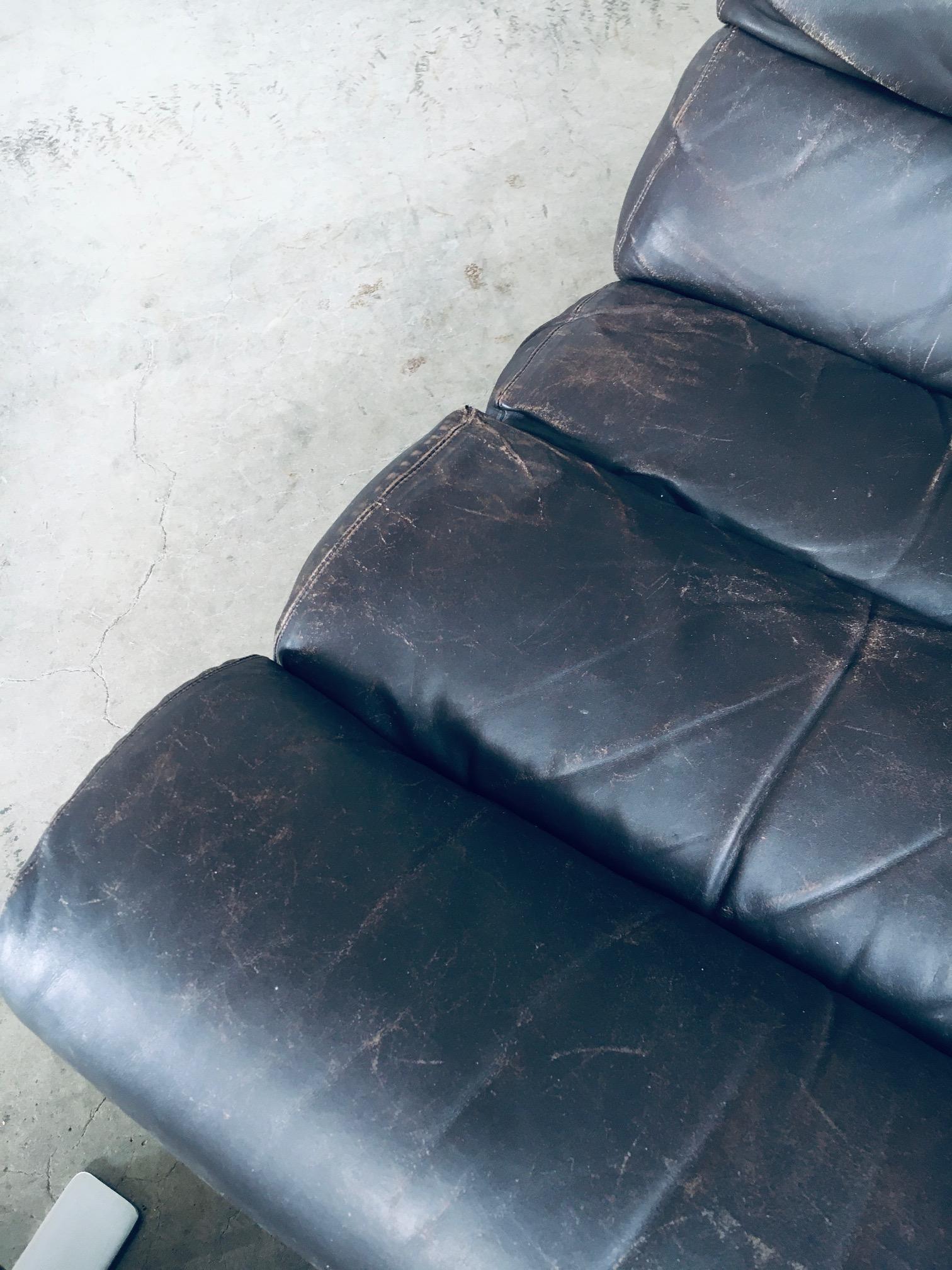 MCM Design SINUS Lounge Chair et Hocker by COR, Allemagne 1973 9