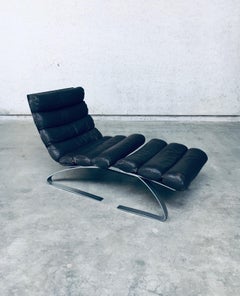 MCM Design SINUS Lounge Chair and Hocker by COR, Germany 1973