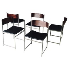 Ensemble de chaises de salle à manger SM08 de MCM Design par Cees Braakman pour UMS Pastoe, années 1960