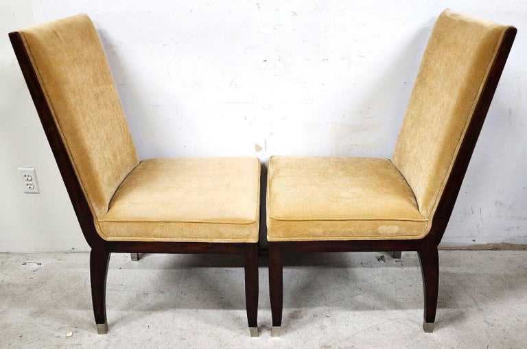 MCM Dining Chairs by Theodore Alexander Set of 6 For Sale at 1stDibs